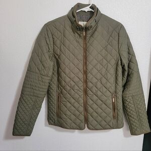 NWT Jade & Ivory By 26 International puffer quilted jacket size medium